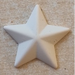 Stern creme Kunststoff