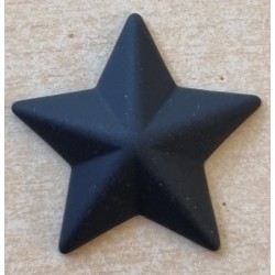 Stern dunkelblau Kunststoff