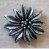 Kunststoff Edelweiss altsilber