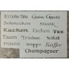 Schablone diverse Wörter Essen/Trinken