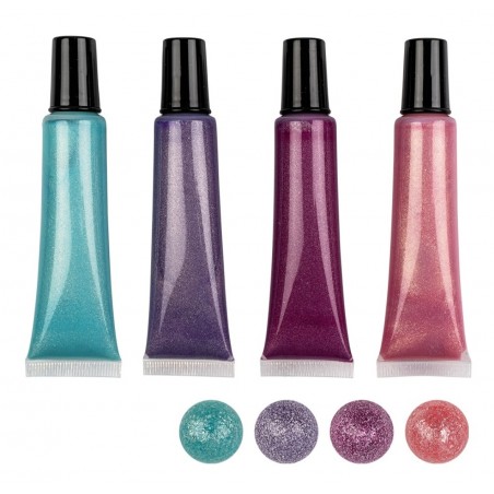 Perlen Pens rosa/pink/flieder/mint