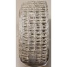 Juteband Gitter taupe