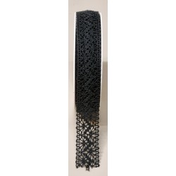 Spitzeband schwarz