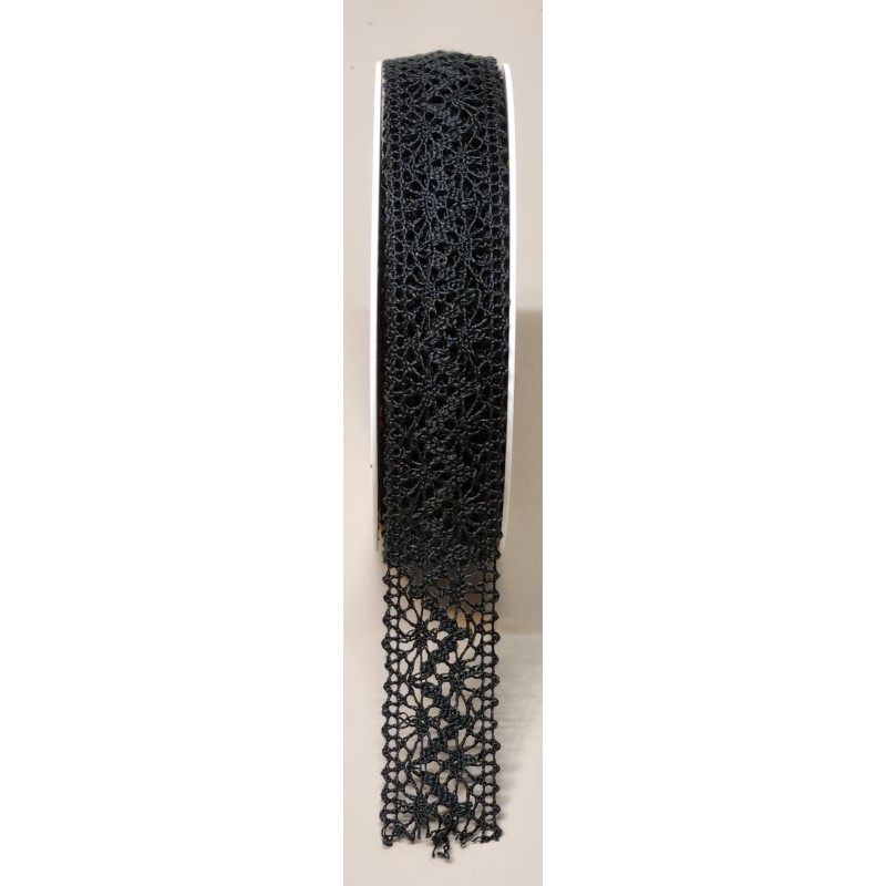 Spitzeband schwarz