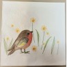 Serviette Vogel