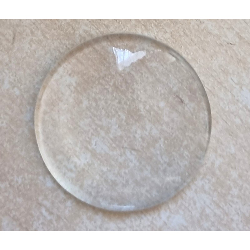 Glas Cabochon flach/rund
