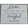 Schablone Liebe/Ewigkeit