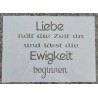 Schablone Liebe/Ewigkeit