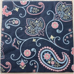 Serviette Paisleymuster