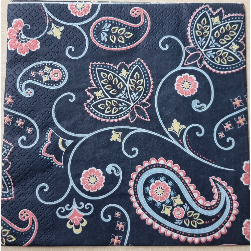 Serviette Paisleymuster