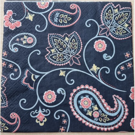 Serviette Paisleymuster