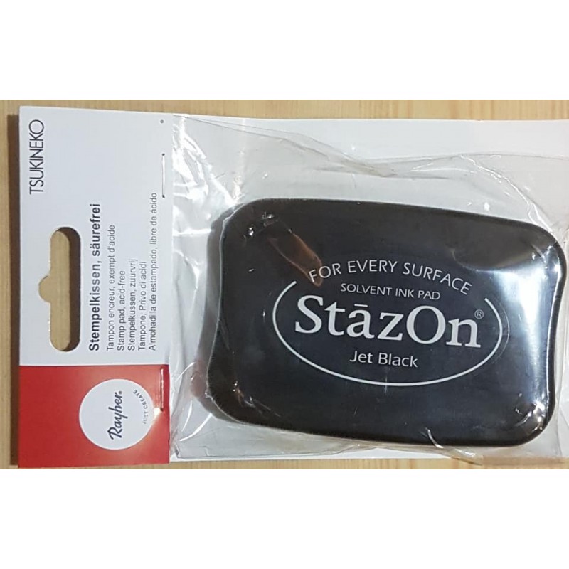 Stempelkissen Schwarz