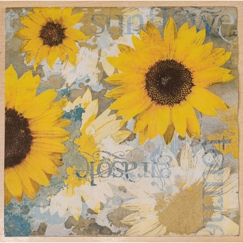 Serviette Sonnenblume