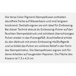 Stempelkissen schwarz