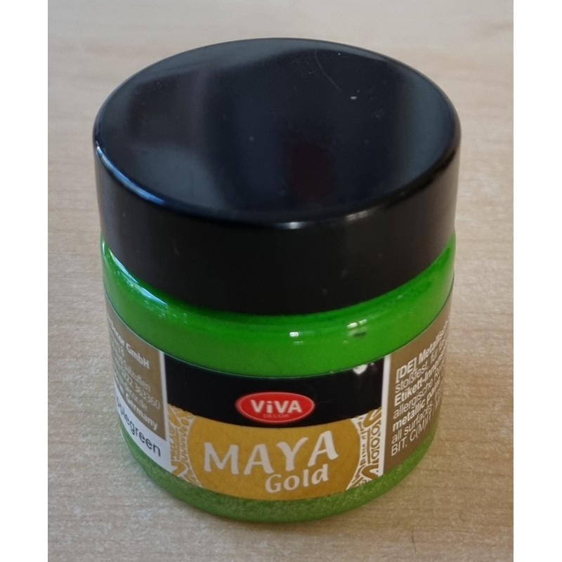 Maya Gold apfelgrün
