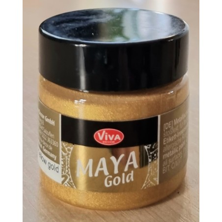 Maya Gold gelb-gold