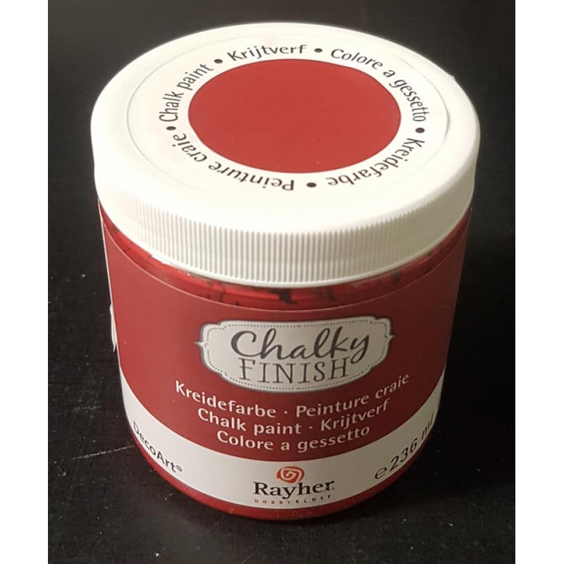 Chalky Finish Burgund