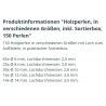 Holz Perlen Set