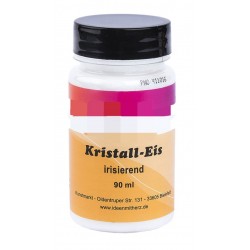 Kristall Eis irisierender Lack