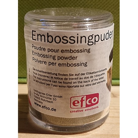 Embossing Puder platin