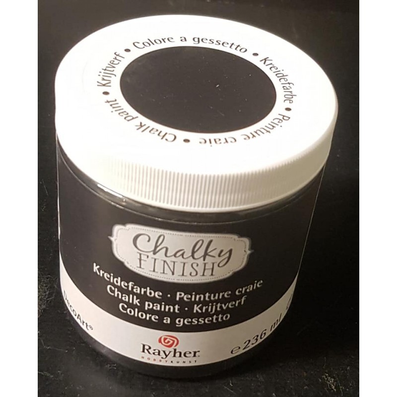 Chalky Finish Ebenholz