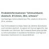 Schmuckband elastisch schwarz