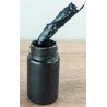 Schablonier Creme Metallic Relief petrol