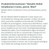 Schablonier Creme Metallic Relief petrol