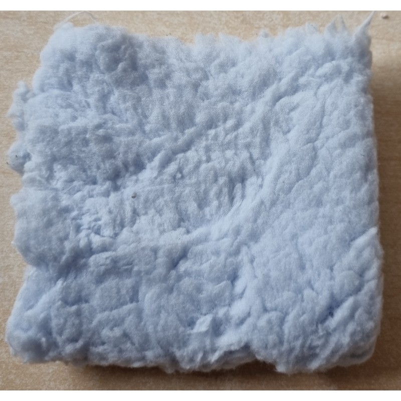 Lammfell Kreativ-Stoff hellblau