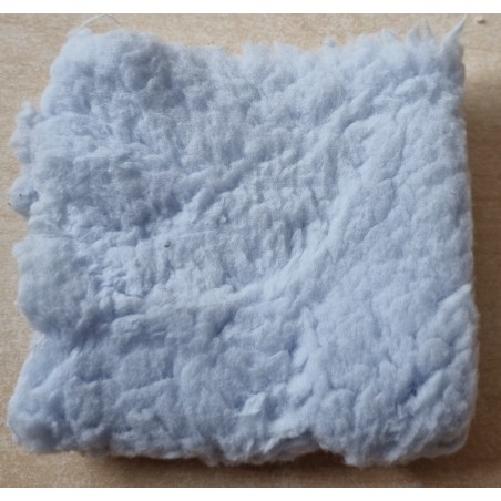 Lammfell Kreativ-Stoff hellblau