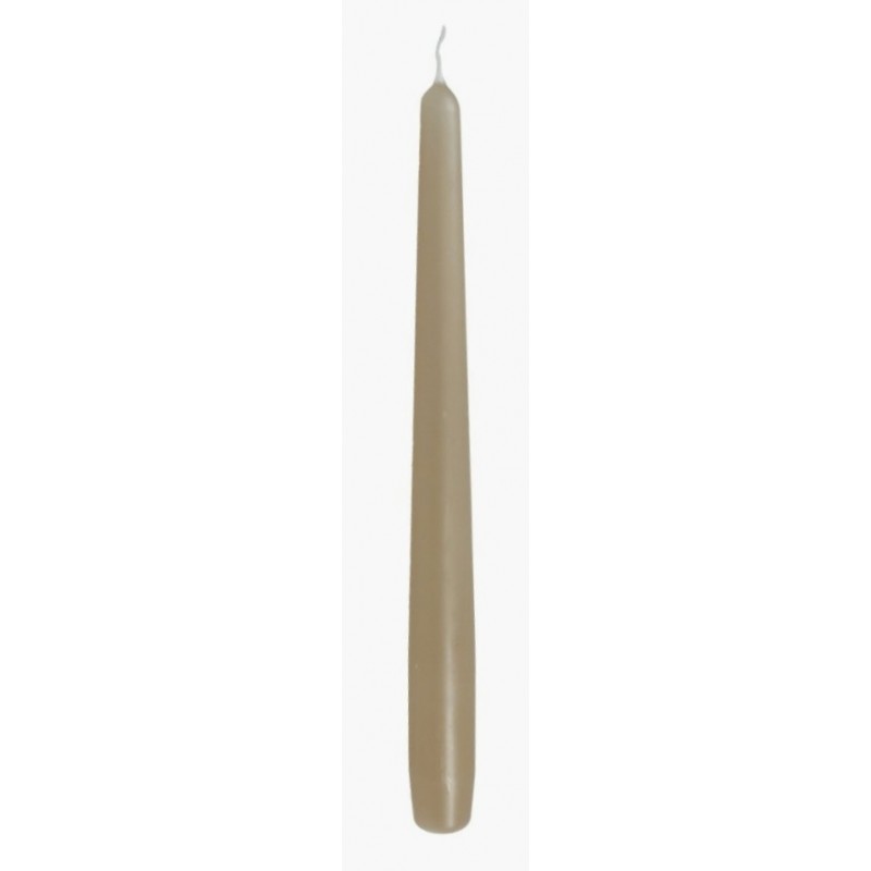 Stabkerze taupe