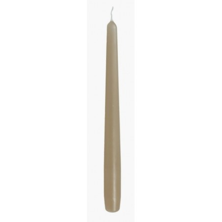 Stabkerze taupe