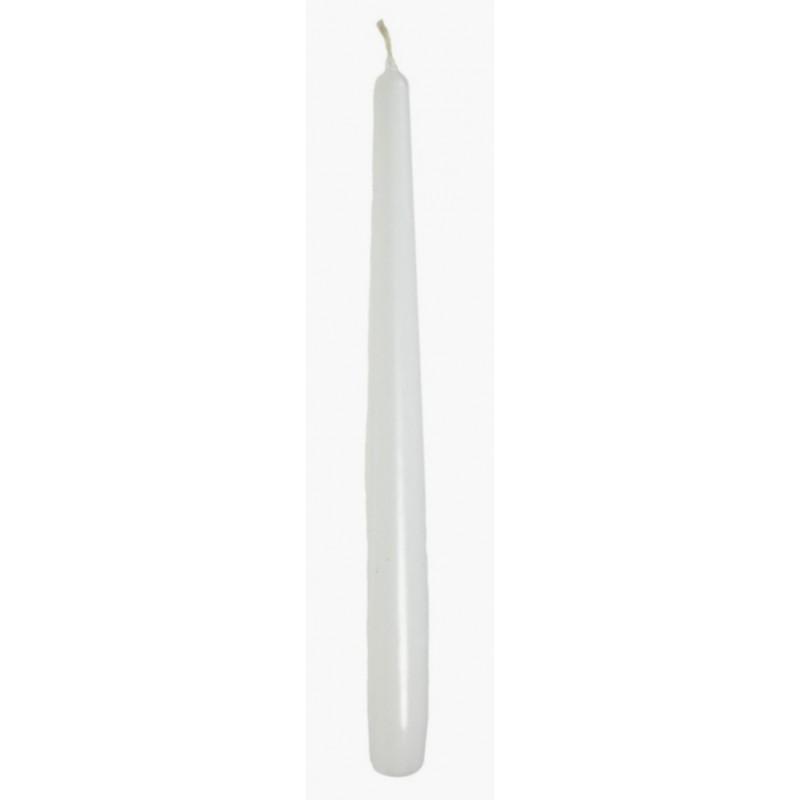 Stabkerze weiss