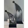Metall Wichtel schwarz