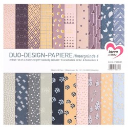 Duo Design Papier Hintergründe 4