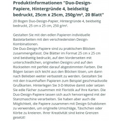 Duo Design Papier Hintergründe 4