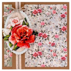 Duo Design Papier Rosen Deluxe 1