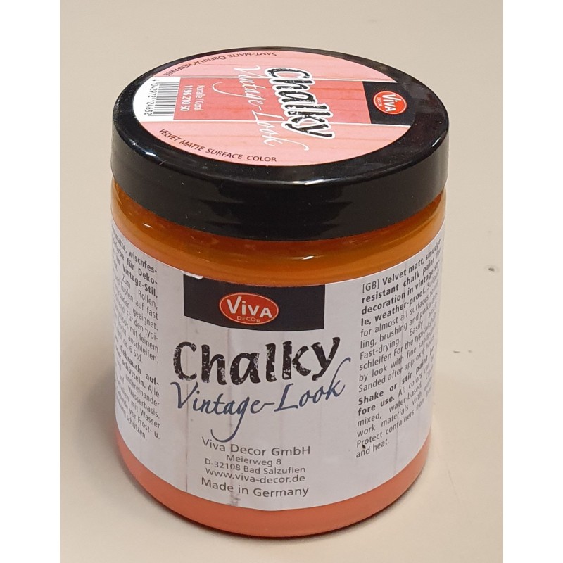 Chalky Vintage Look Koralle