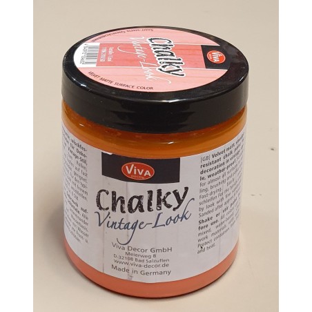 Chalky Vintage Look Koralle