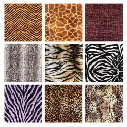 Deko Karton-Set Animal Print