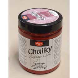 Chalky Vintage Look Bordeaux