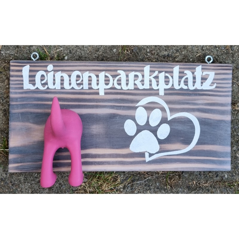 Leinenparkplatz rosa
