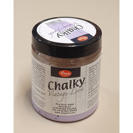 Chalky Vintage Look Flieder