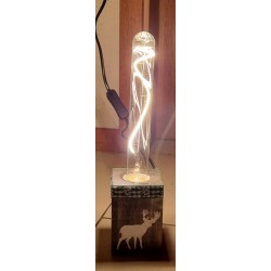 Lampe Hirsch/Edelweiss