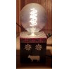 Lampe Kuh/Edelweiss