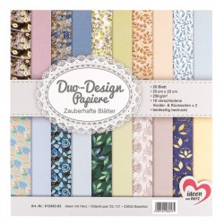 Duo Design Papier Zauberhafte Blätter