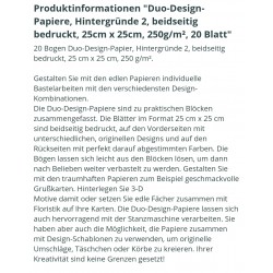 Duo Design Papier Hintergründe 2