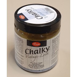 Chalky Vintage Look Perlblau
