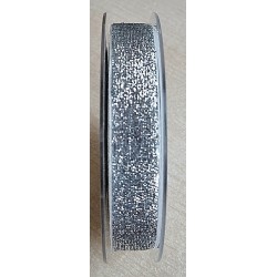 Deko Band silber/glitzer