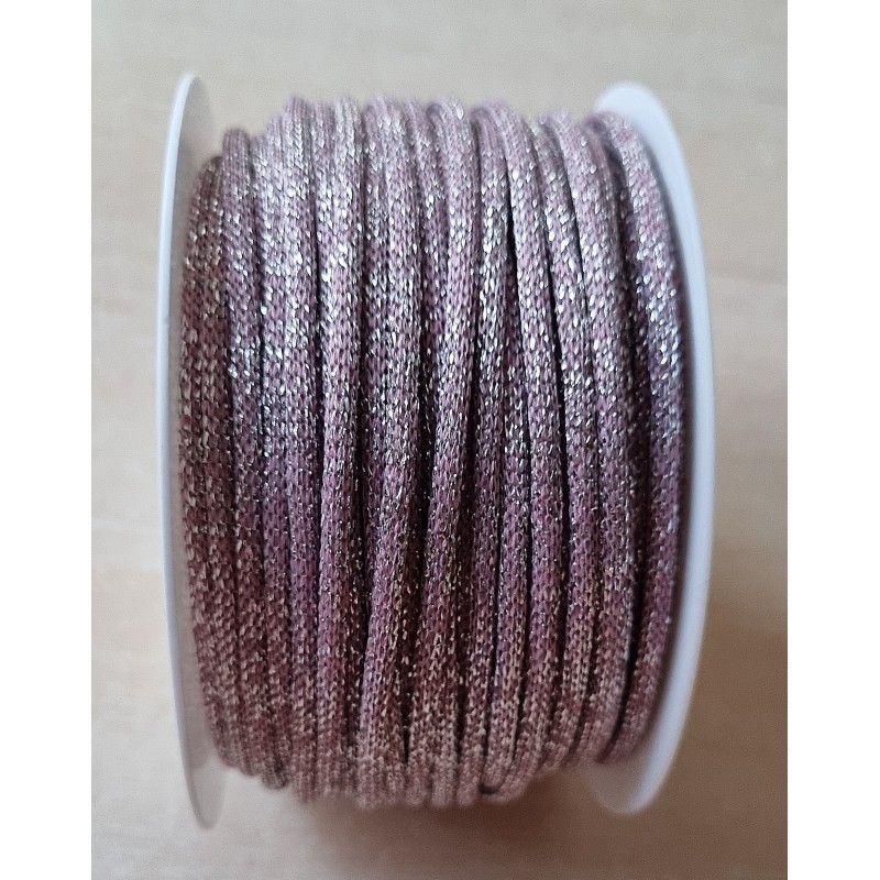 Kordel mit Draht rosa